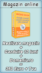 Pret realizare magazin online