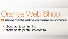 Abonamentele Orange pot fi cumparate si prin internet