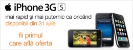 iPhone 3GS va fi disponibil in curand si in Romania