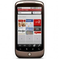 Opera introduce o noua versiune  Opera Mini 5 beta pentru smartphoneurile cu Android