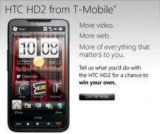 HTC HD2, oferit gratuit  intr-un concurs T-Mobile pe Facebook